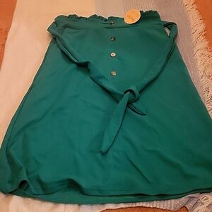 Ladies button down skirt